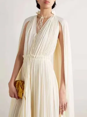 FLOWY DRESS DOLMAN SLEEV