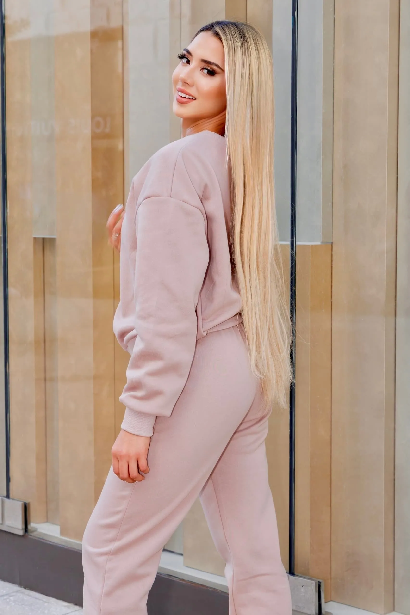FLY IN STYLE - Khaki 3-Piece Jogger Set | Chic, Comfortable & Versatile