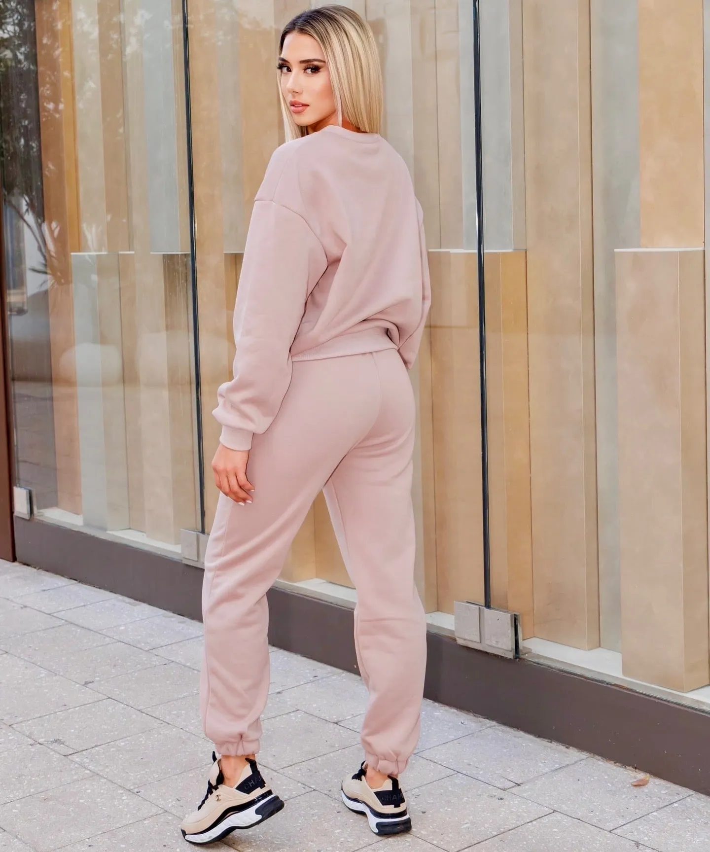 FLY IN STYLE - Khaki 3-Piece Jogger Set | Chic, Comfortable & Versatile