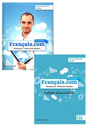 Français.com - Niveau débutant (A1-A2)Livre de l'élève  Cahier d'exercices DVD Rom-3ème édition