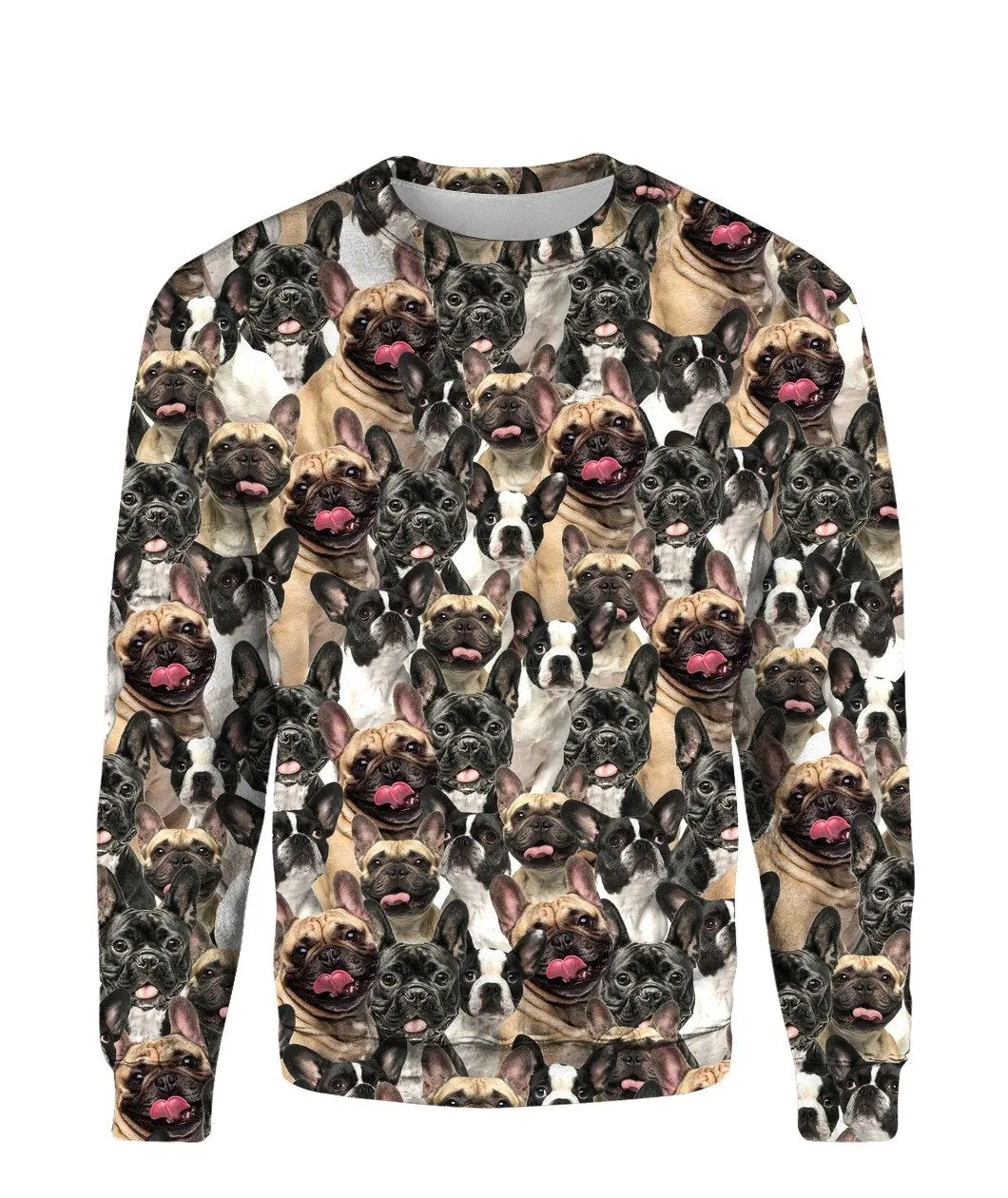 French Bulldog - Full Face - Premium Sweatshirt