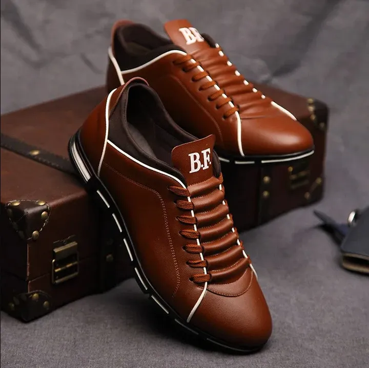 French | classic leather shoes