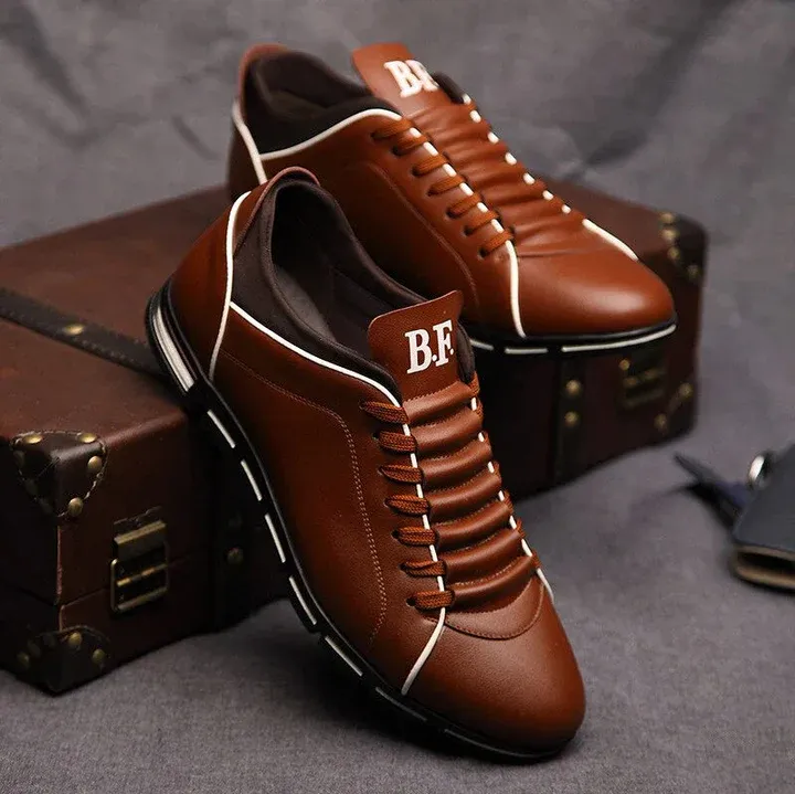 French | classic leather shoes
