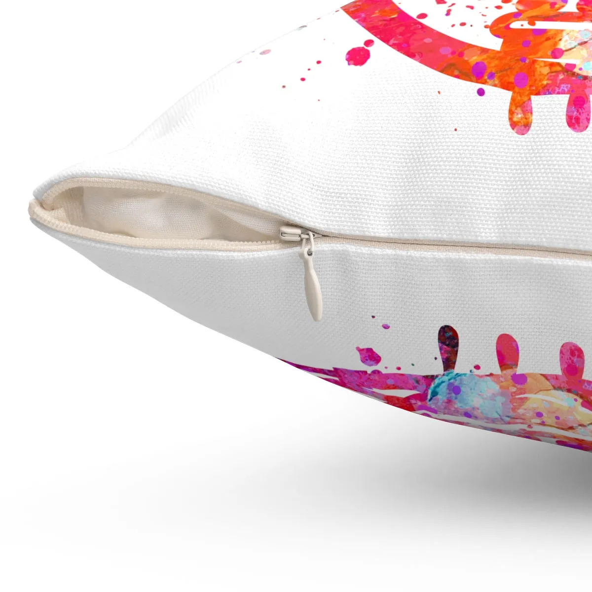 French Horn Square Pillow