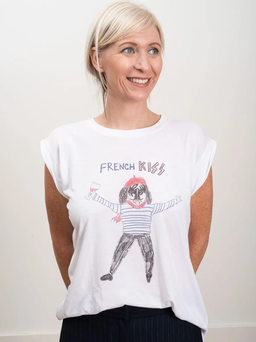 french kiss tee