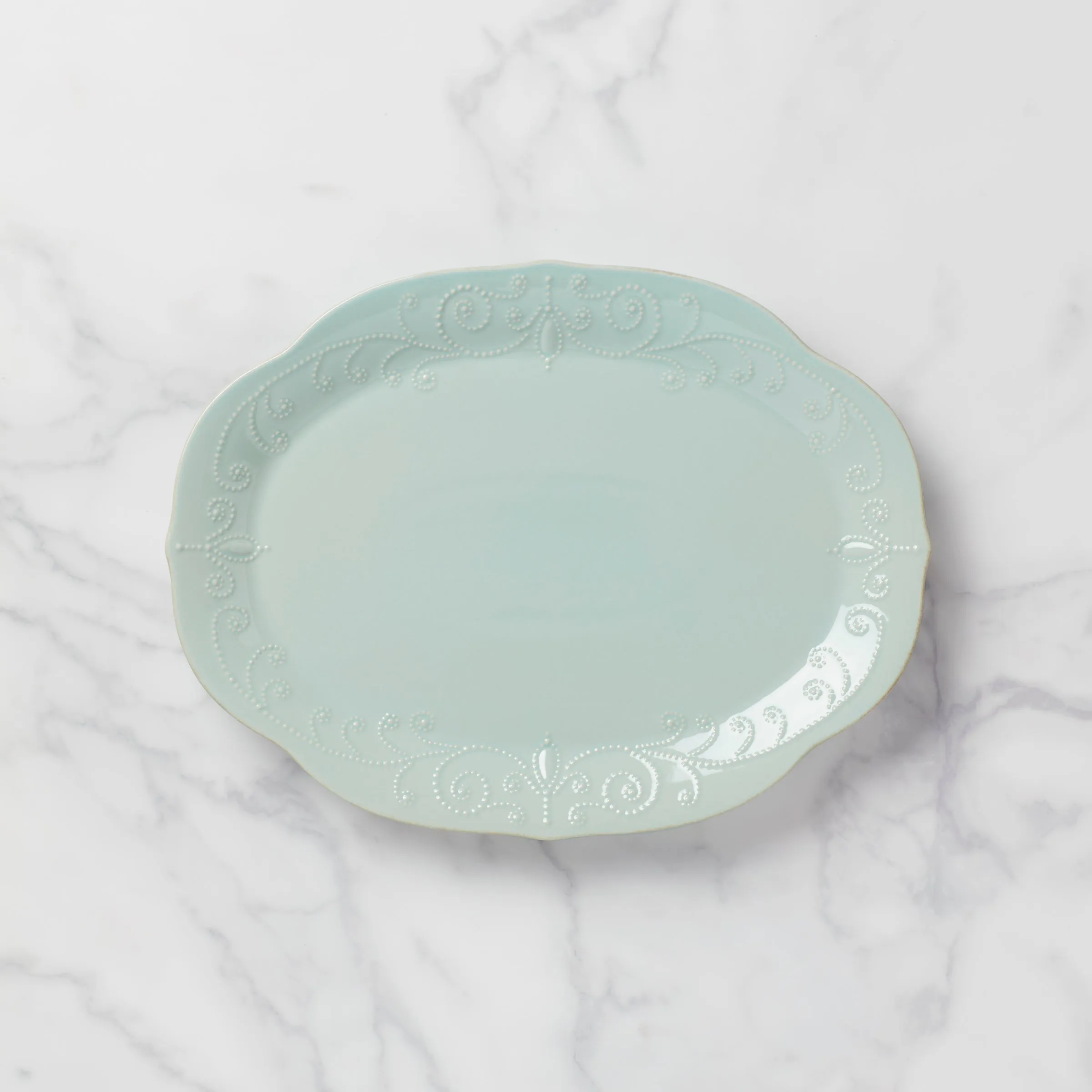 French Perle ™ 16" Oval Serving Platter