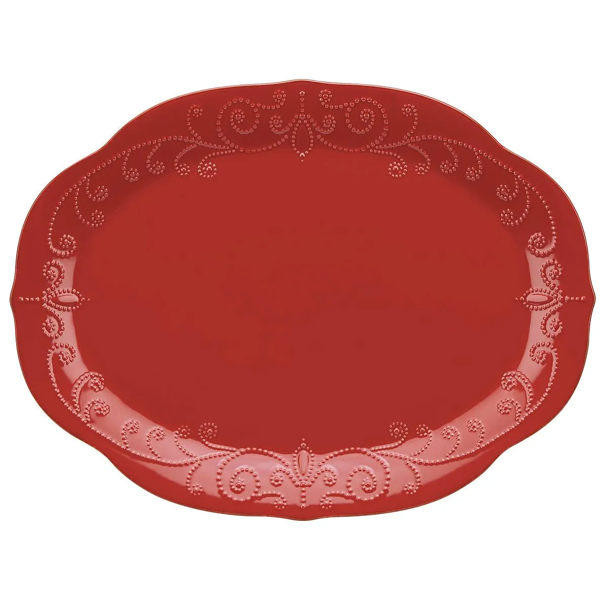 French Perle ™ 16" Oval Serving Platter