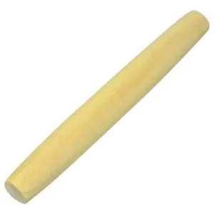 French Rolling Pin Tapered Wooden Pastry Roller 12" x 1.5" Easy To Handle, Chefs Dream Roller