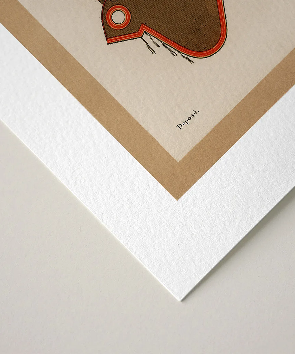French Saddlery Print