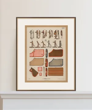 French Saddlery Print