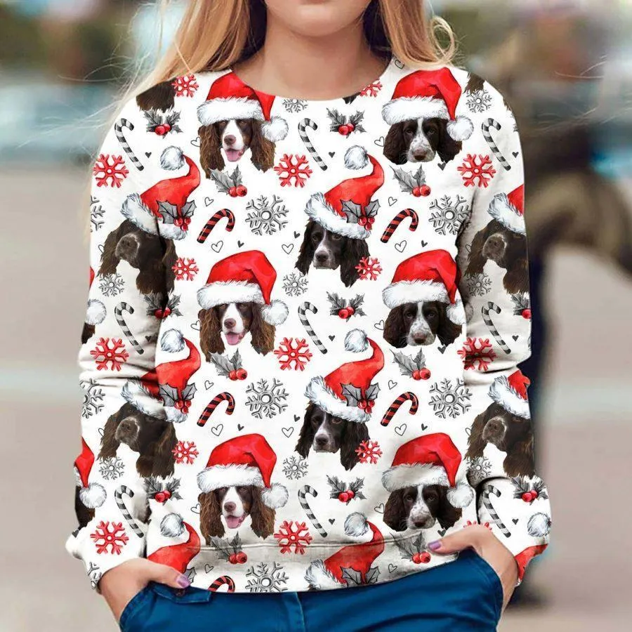 French Spaniel - Xmas Decor - Premium Sweatshirt
