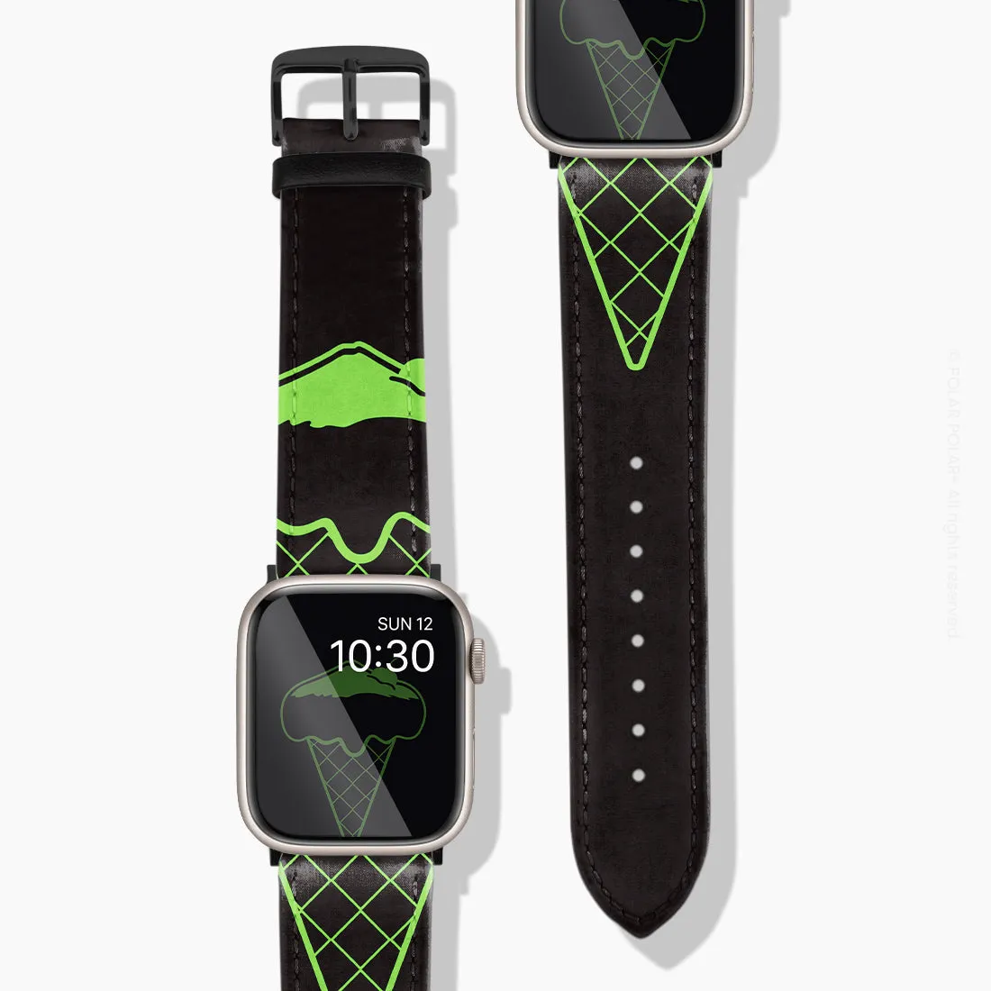 Fujisan Black Ice Cream - Apple Watch Band