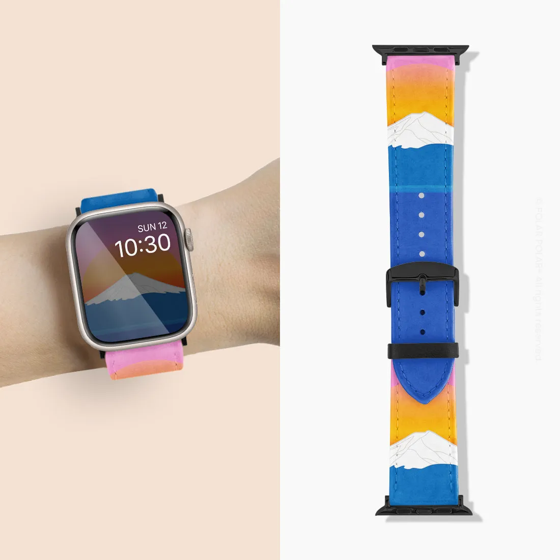 Fujisan Sunset - Apple Watch Band