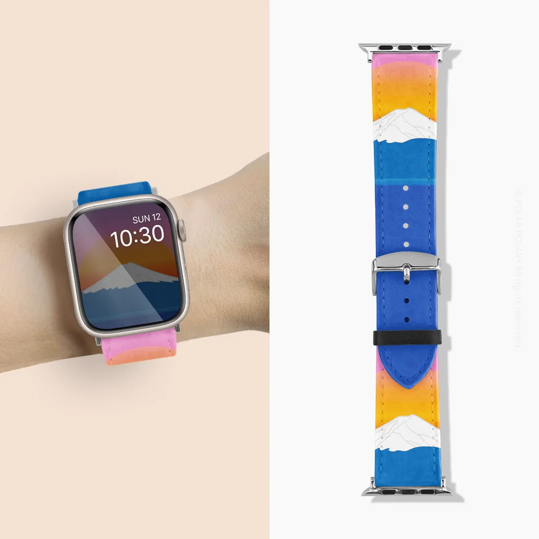 Fujisan Sunset - Apple Watch Band