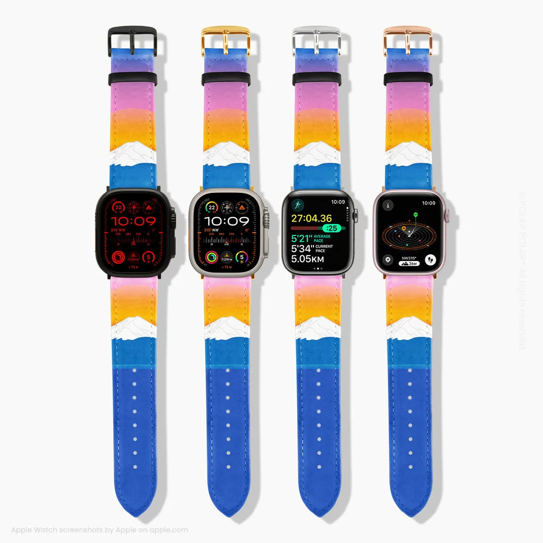 Fujisan Sunset - Apple Watch Band