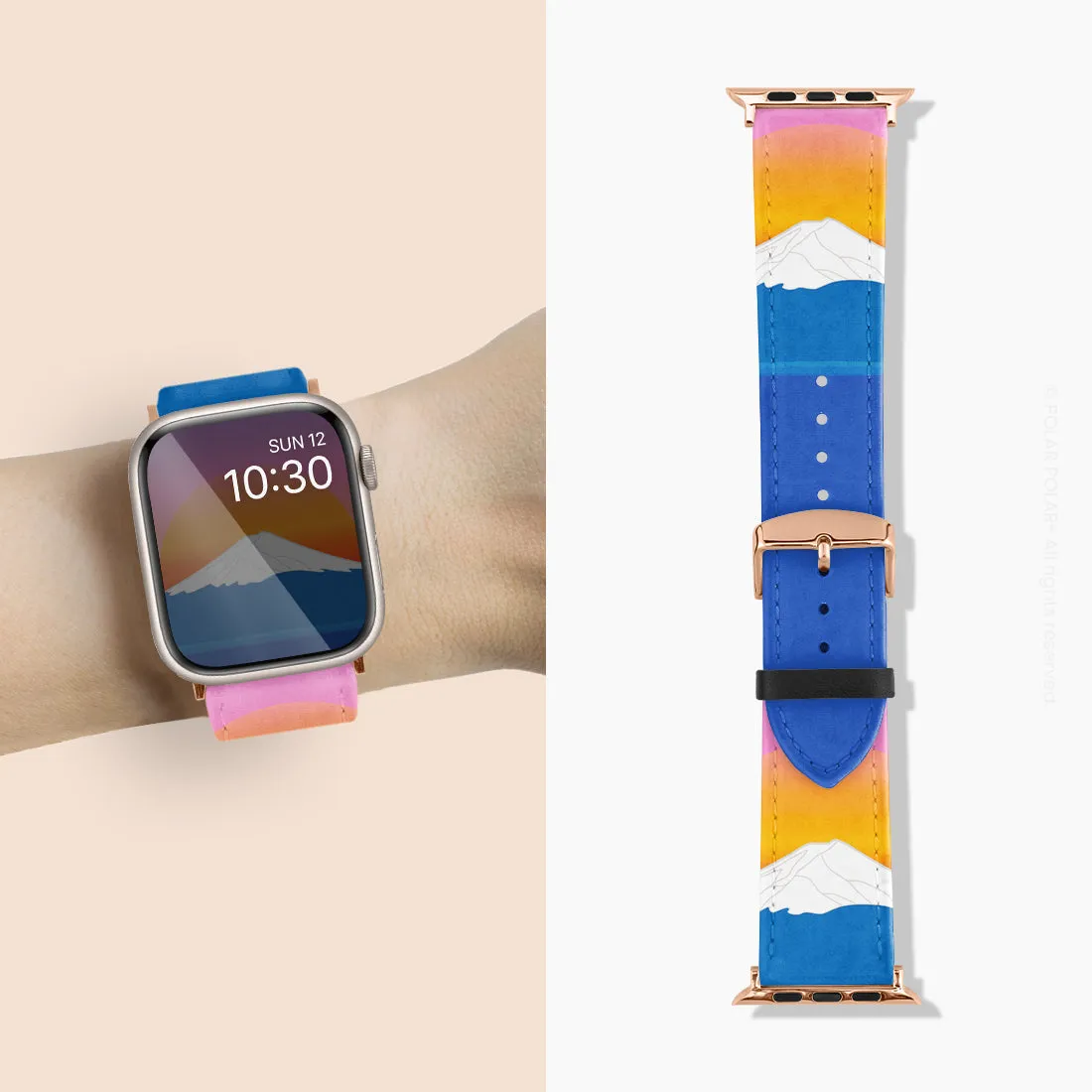 Fujisan Sunset - Apple Watch Band