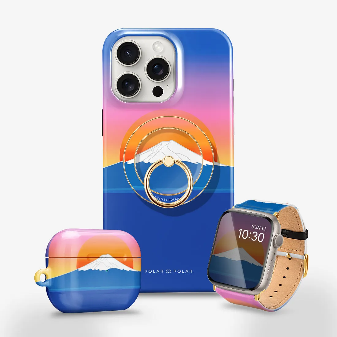Fujisan Sunset - Apple Watch Band