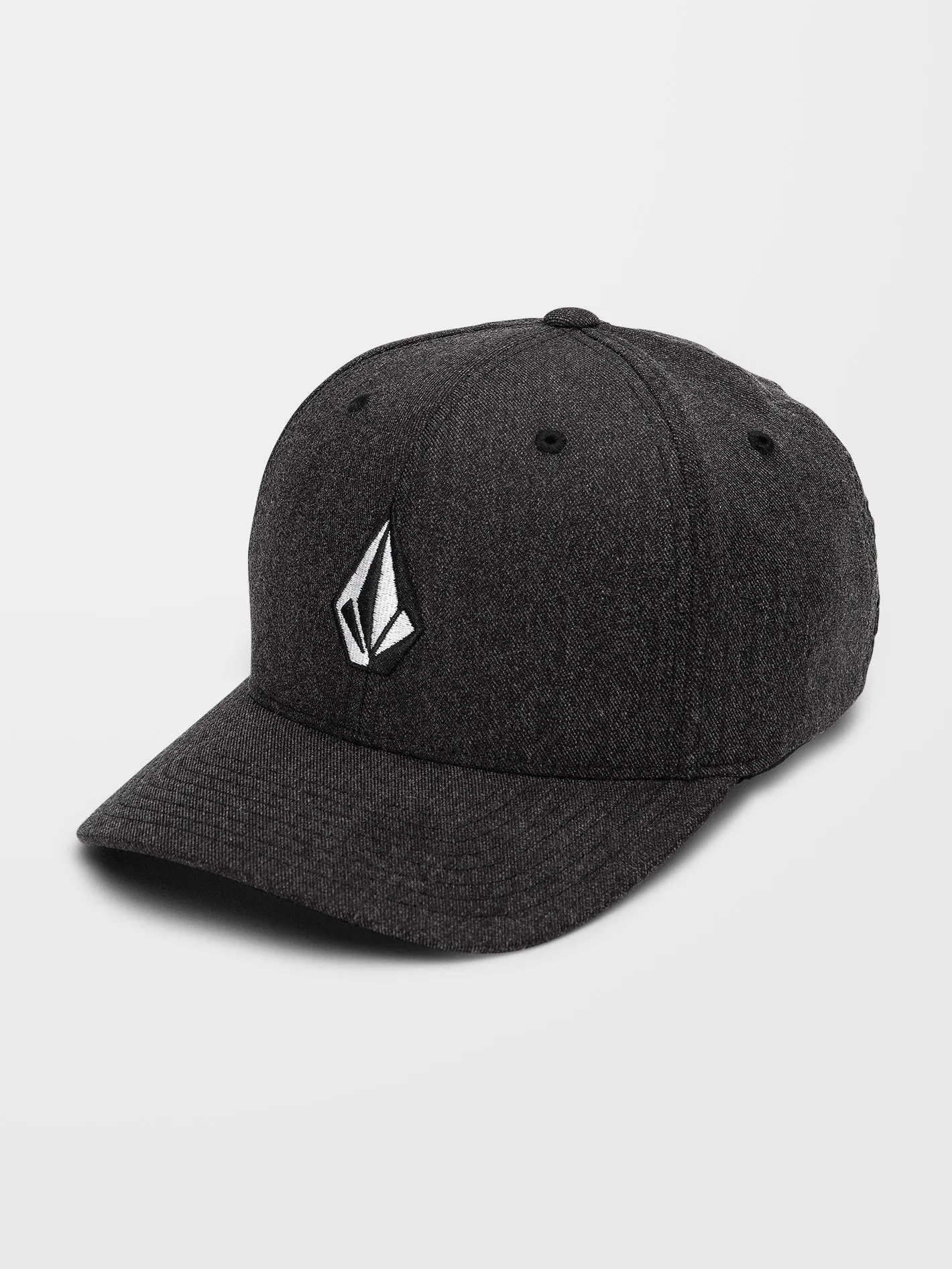 Full Stone Heather Flexfit Cap - CHARCOAL HEATHER