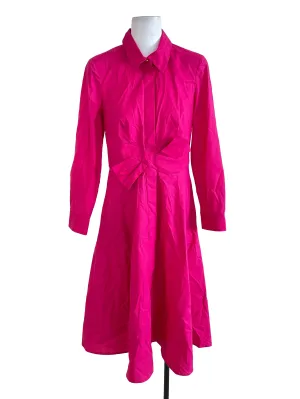 Fuscia Pink Shirt Dress