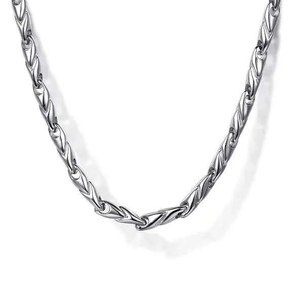 Gabriel & Co. Sterling Silver Men's Chain Necklace
