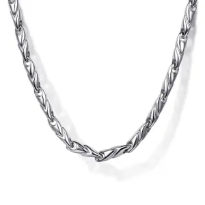 Gabriel & Co. Sterling Silver Men's Chain Necklace