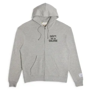 Gallery Dept. French Zip Hoodie Heather Grey