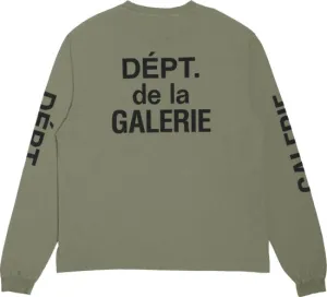 Gallery Dept. "French Collector" L/S Tee Olive