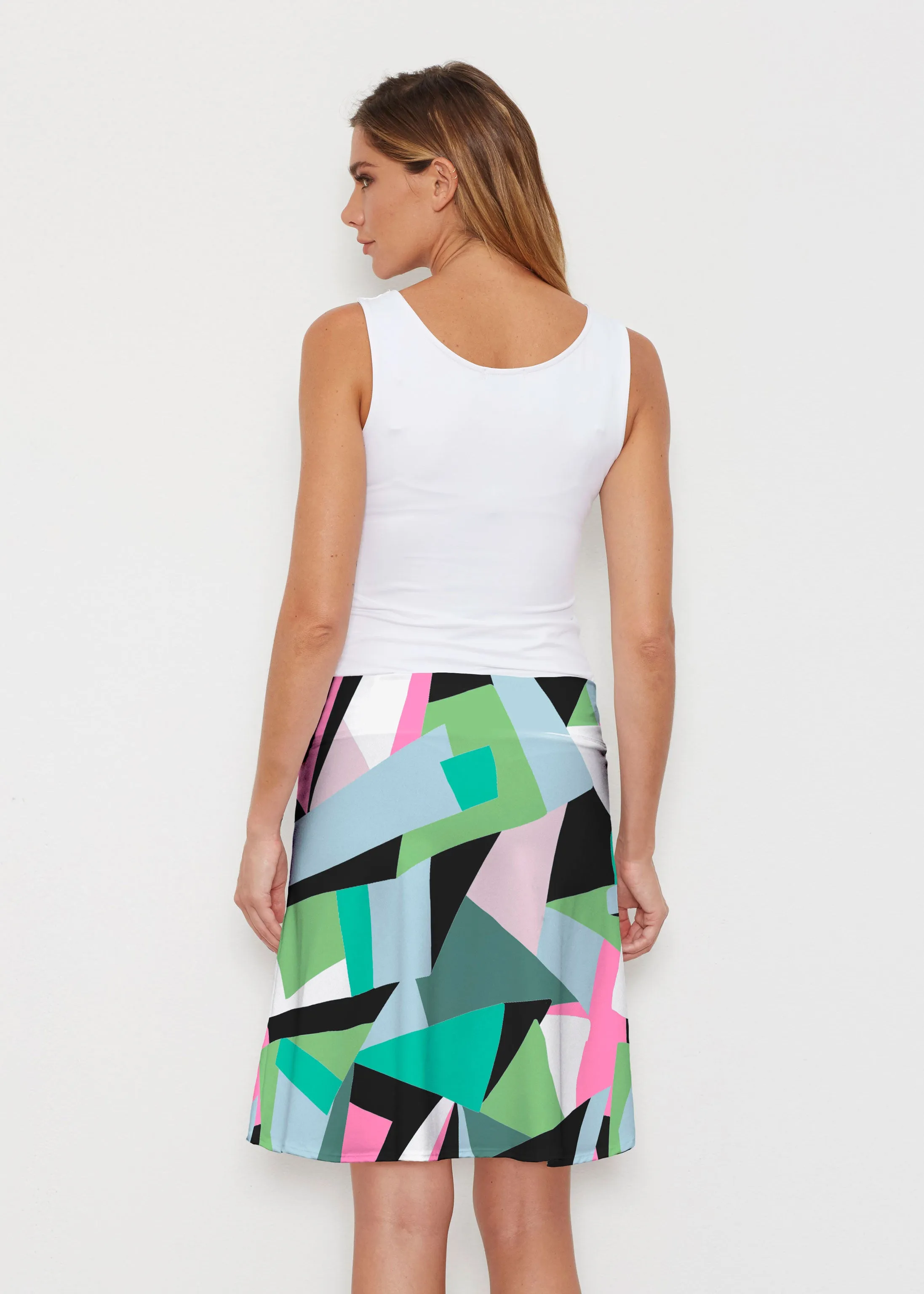 Gems (14314) ~ Silky Brenda Skirt 21 inch