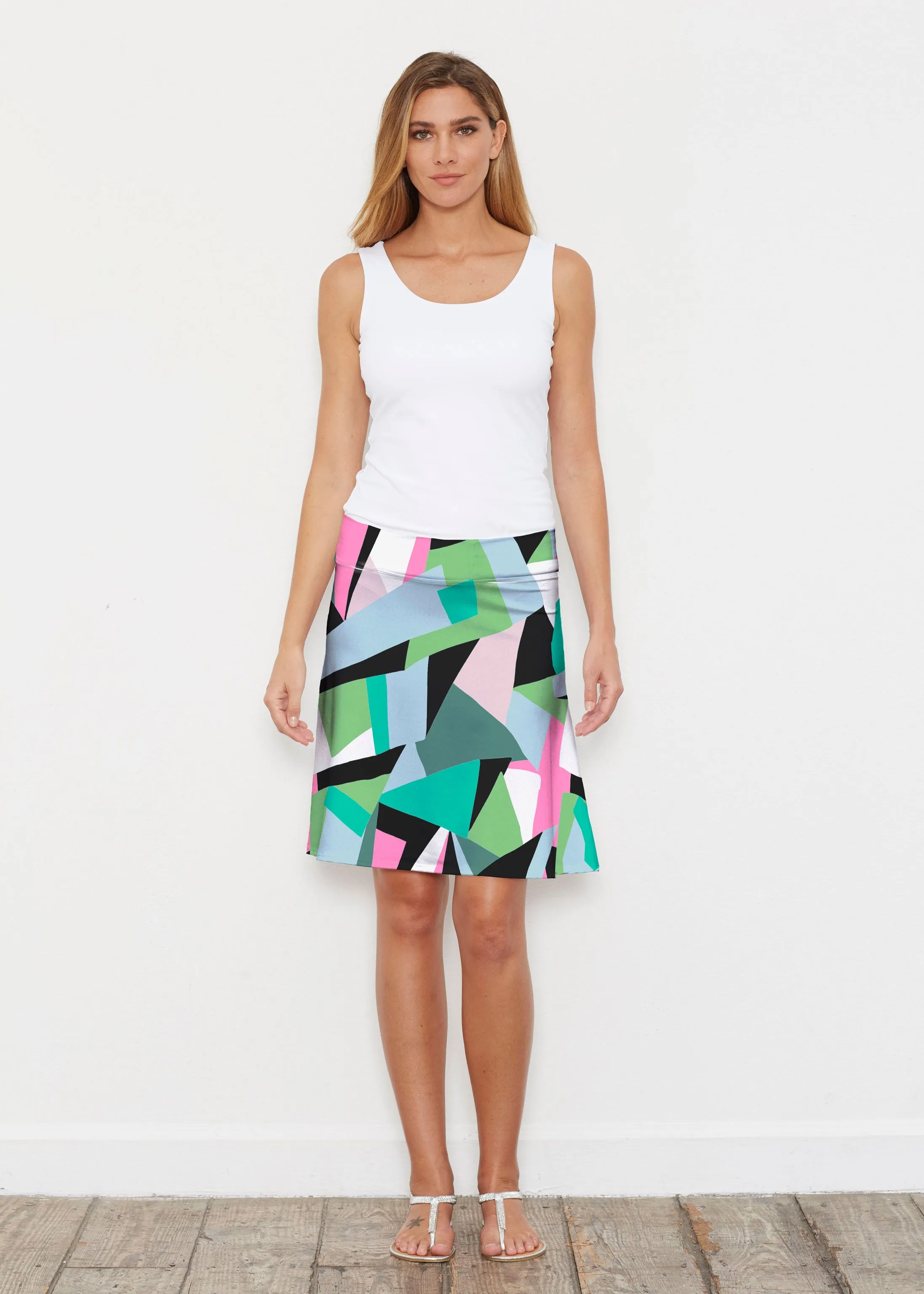 Gems (14314) ~ Silky Brenda Skirt 21 inch