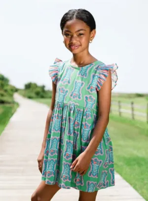 Girls Logan Tiger Dress