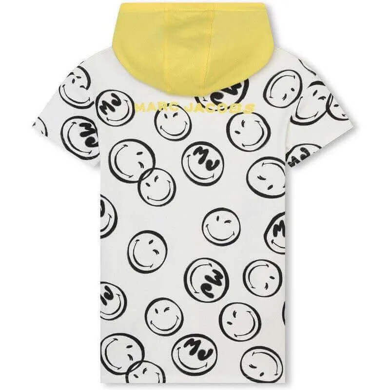 Girls White Marc Jacobs X Smileyworld Dress