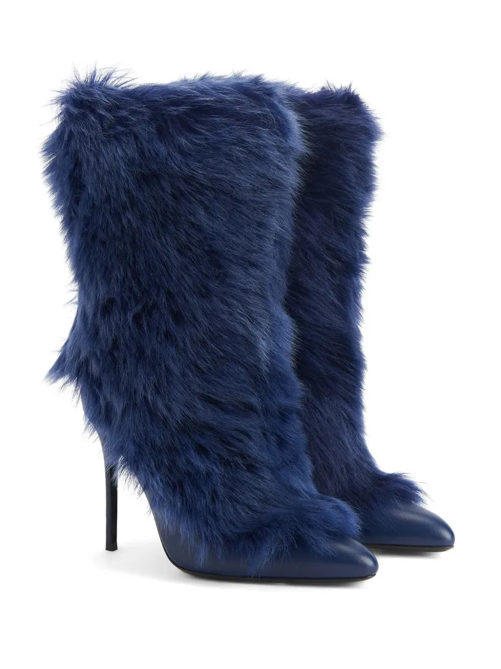 Giuseppe Zanotti Micole 105mm shearling boots