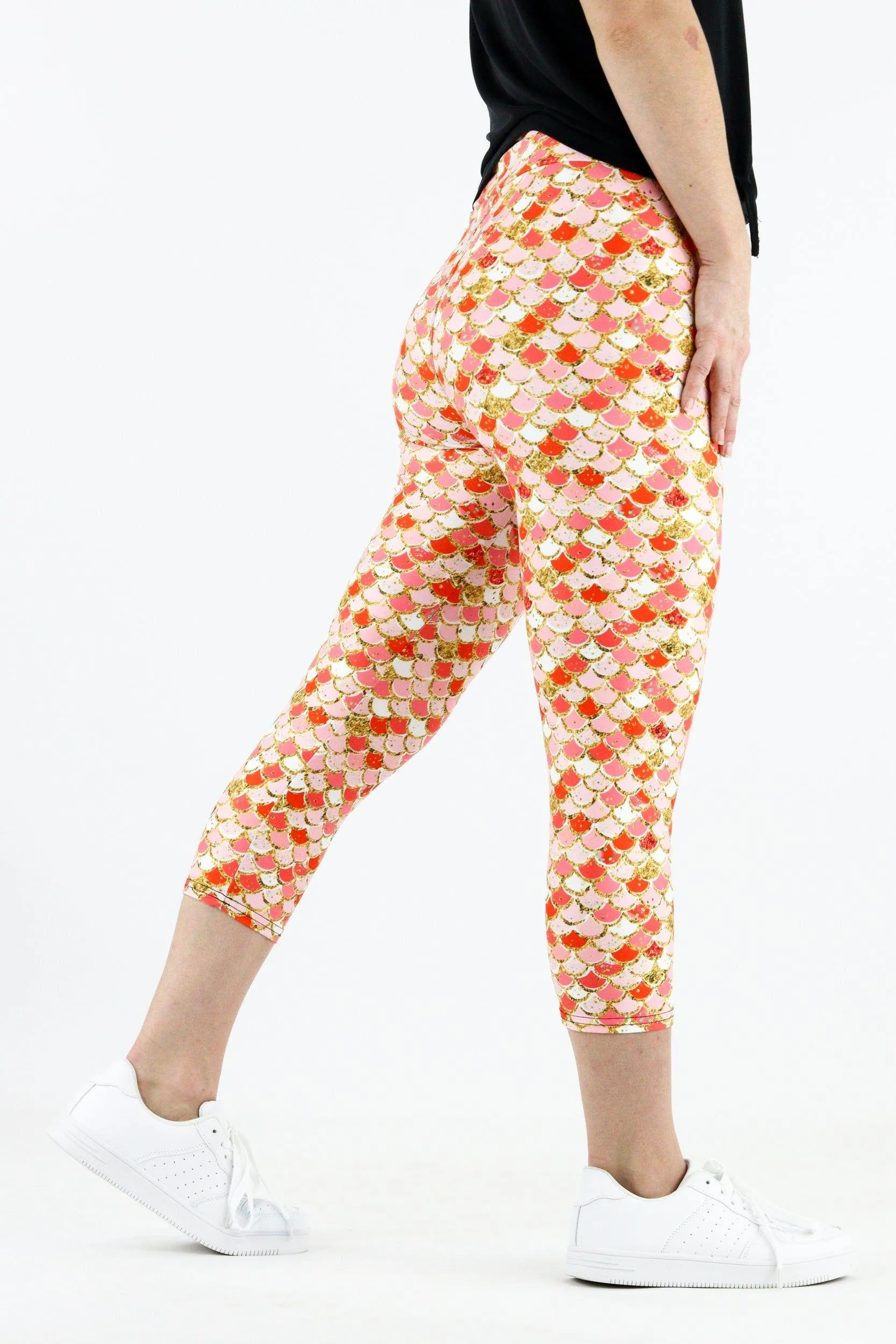Glamermaid - Casual Capri Leggings