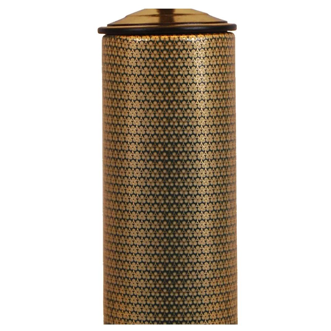 Gold French Porcelain Table Lamp