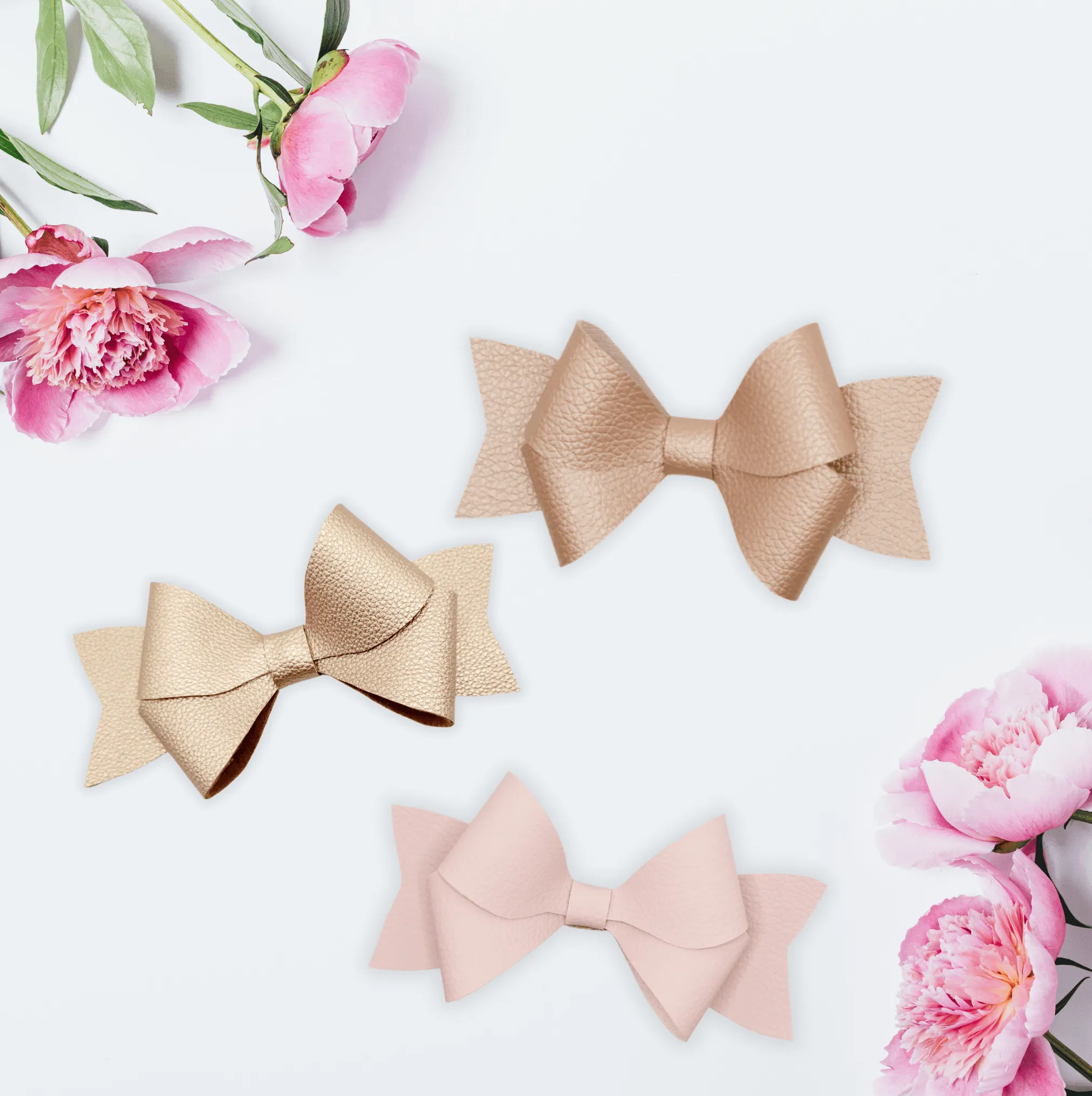 Gold Persephone Hair Bow