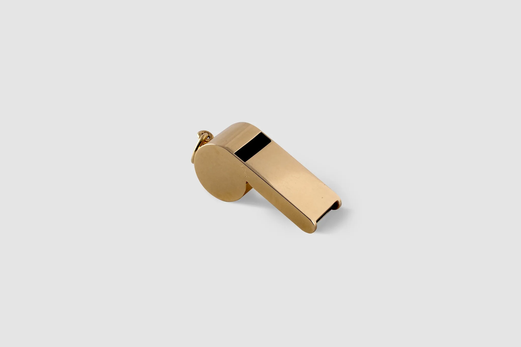 Gold Whistle Pendant
