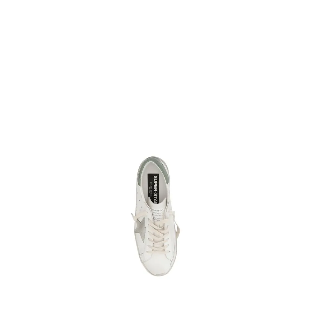 Golden Goose Ball Star Men Ivory Sneakers Leather Low Top Casual Trainer Shoes