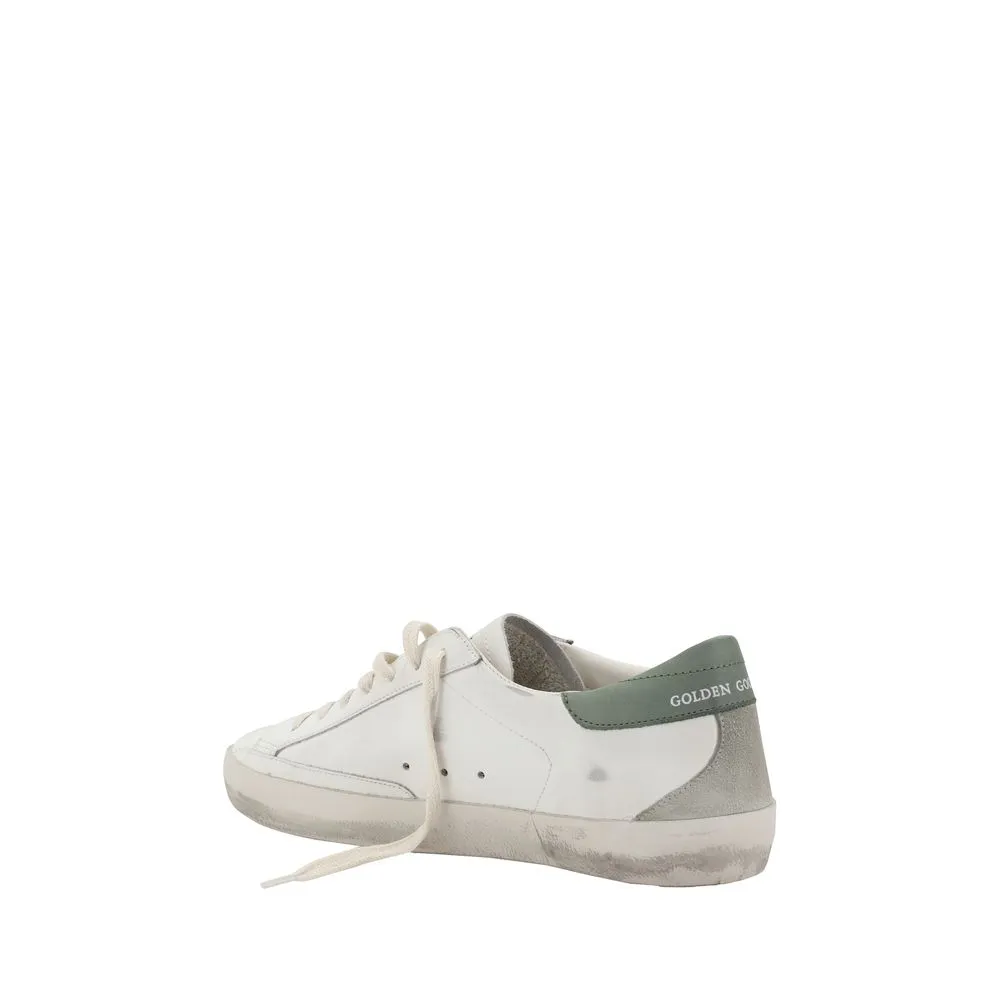 Golden Goose Ball Star Men Ivory Sneakers Leather Low Top Casual Trainer Shoes