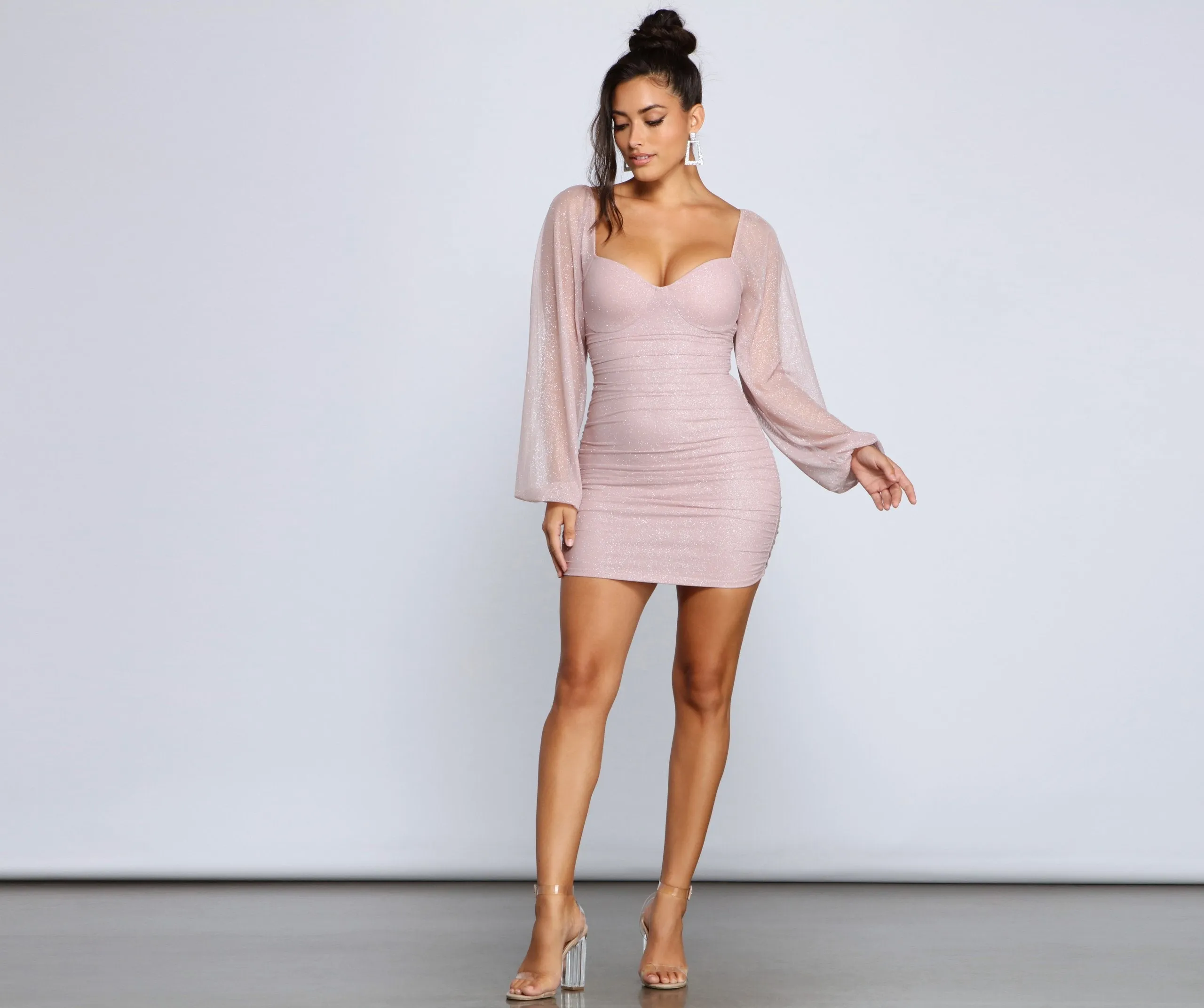 Gorgeous And Stylish Glitzy Bodycon Dress