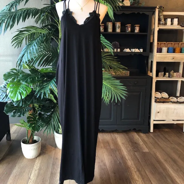 GRACE MAXI DRESS BLACK-