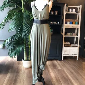 GRACE MAXI DRESS OLIVE