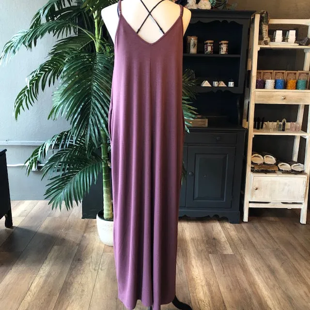 GRACE MAXI DRESS PURPLE