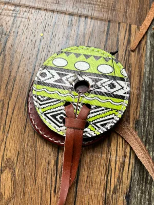 Green Aztec  Bit Guards