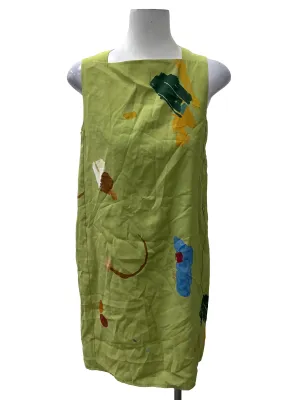 Green Fragments Shift Dress OSN