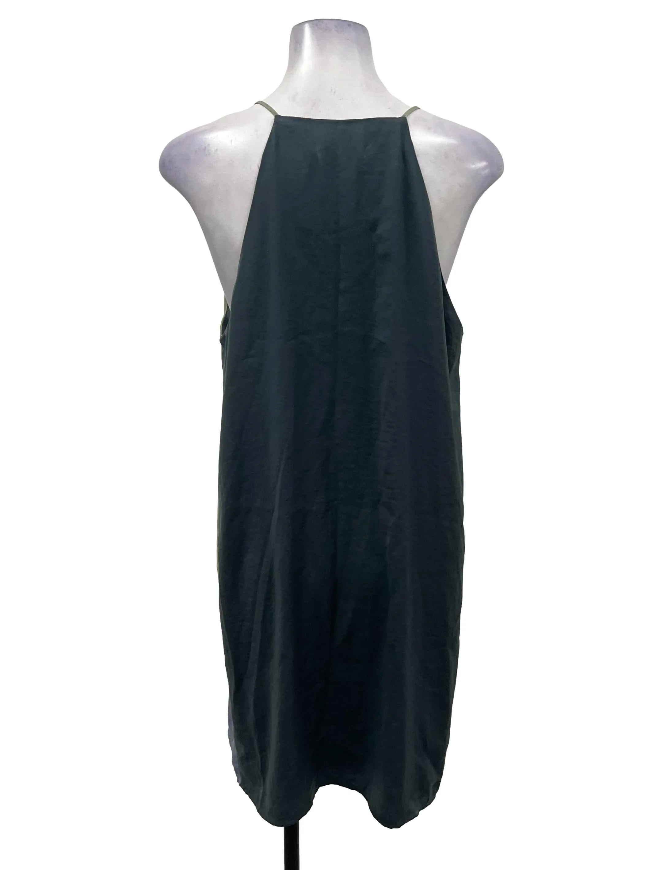 Green Slip Dress