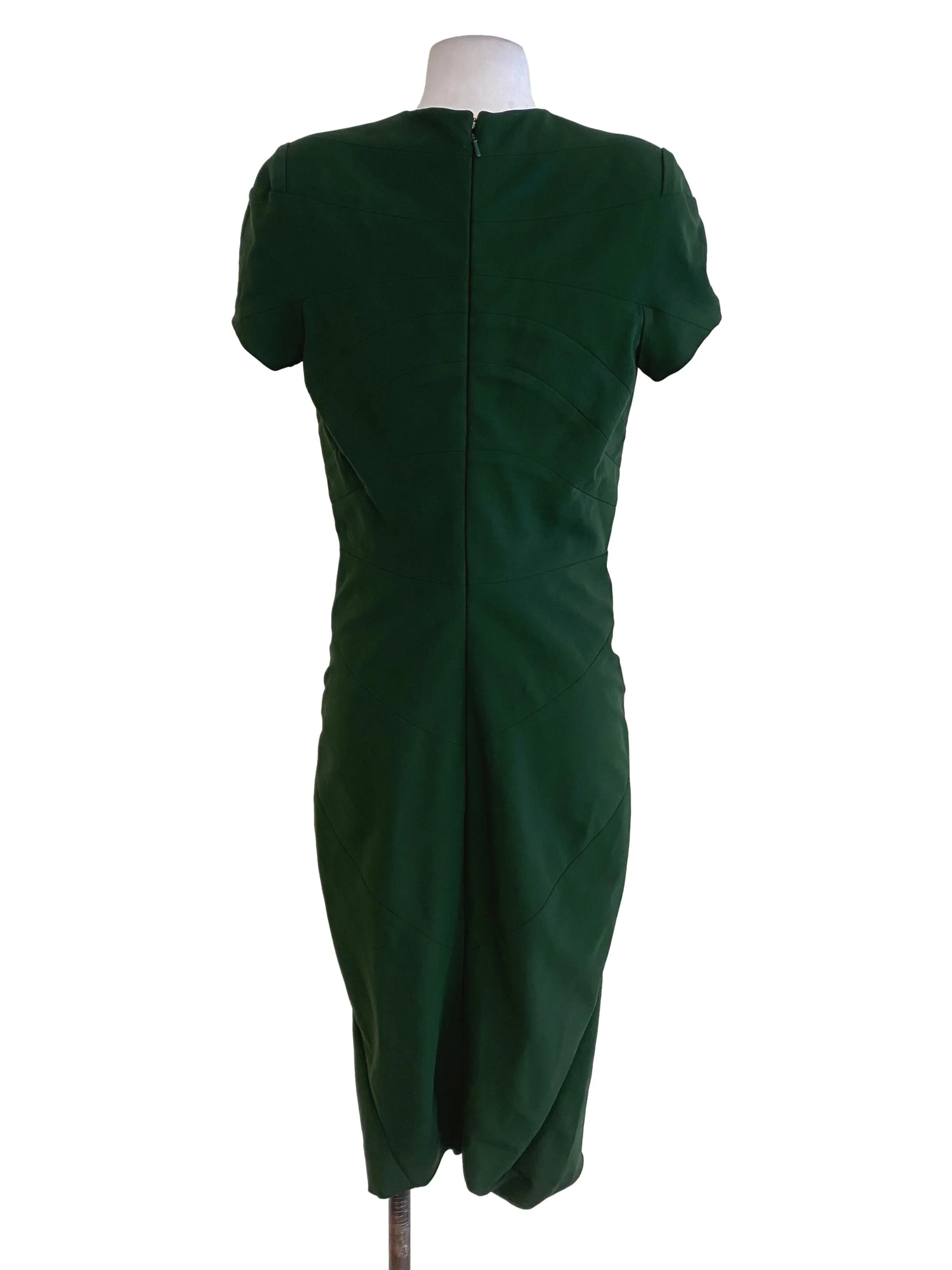 Green V Neck Princess Dress