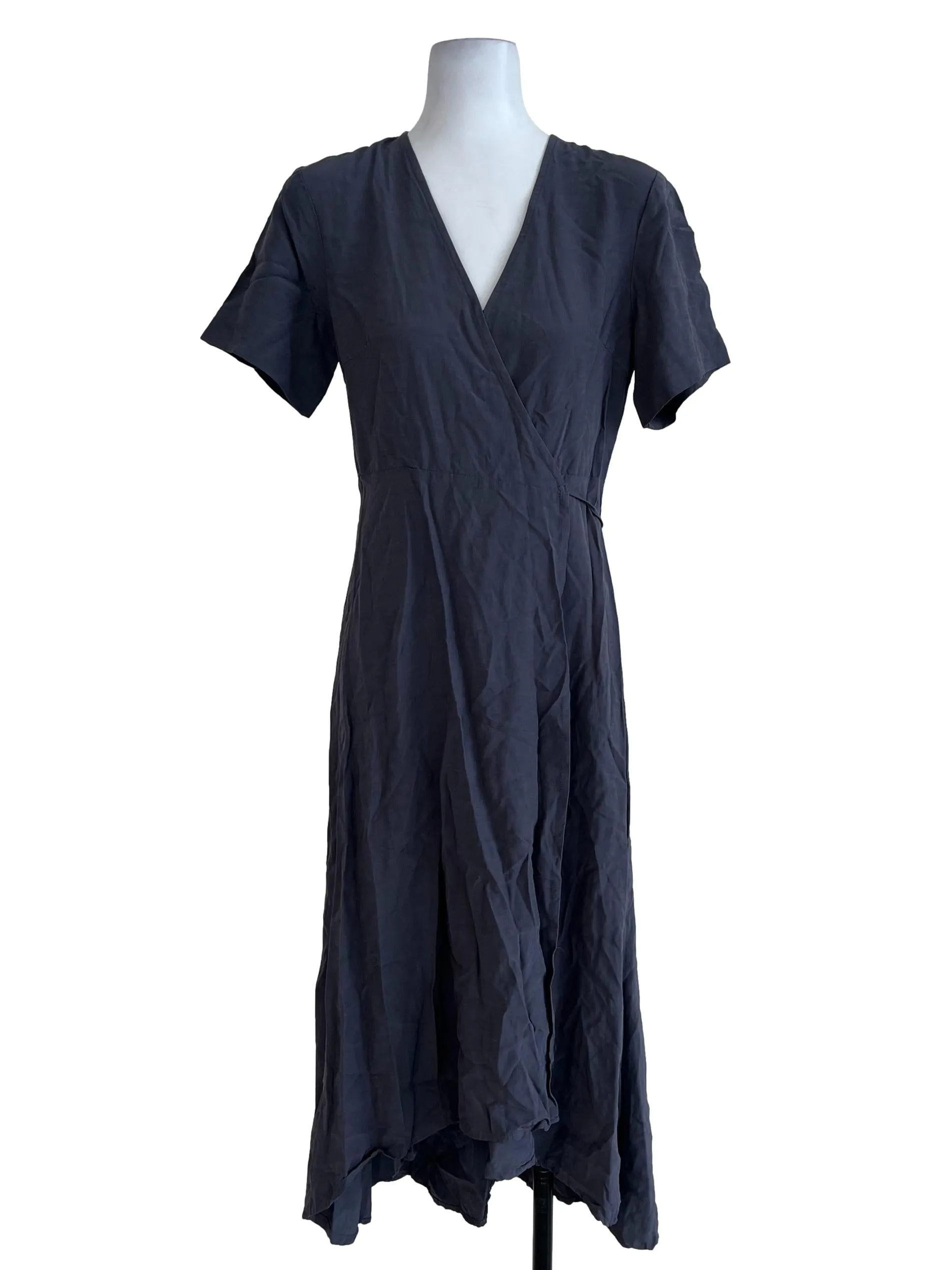 Grey Plain Dress