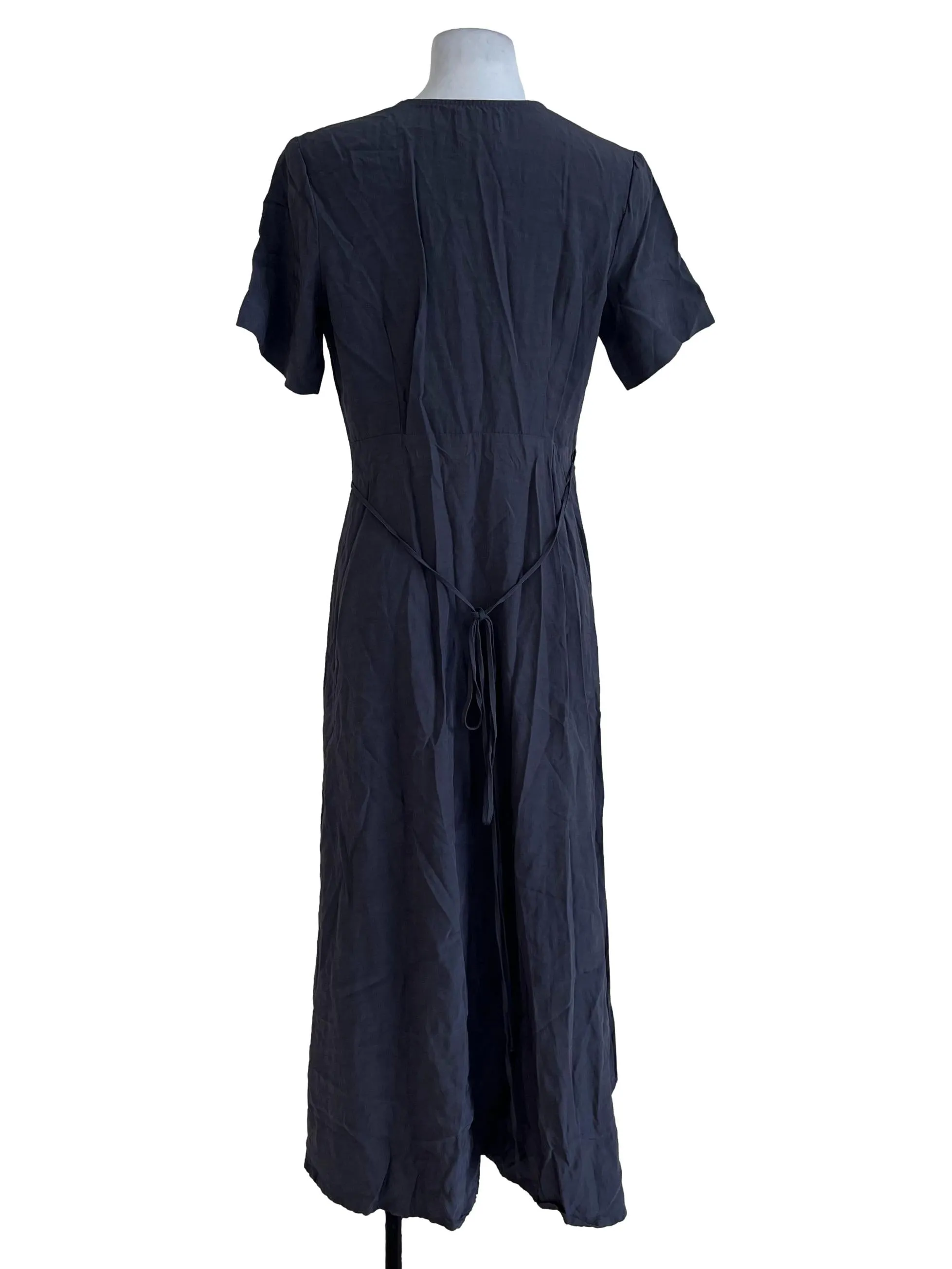 Grey Plain Dress