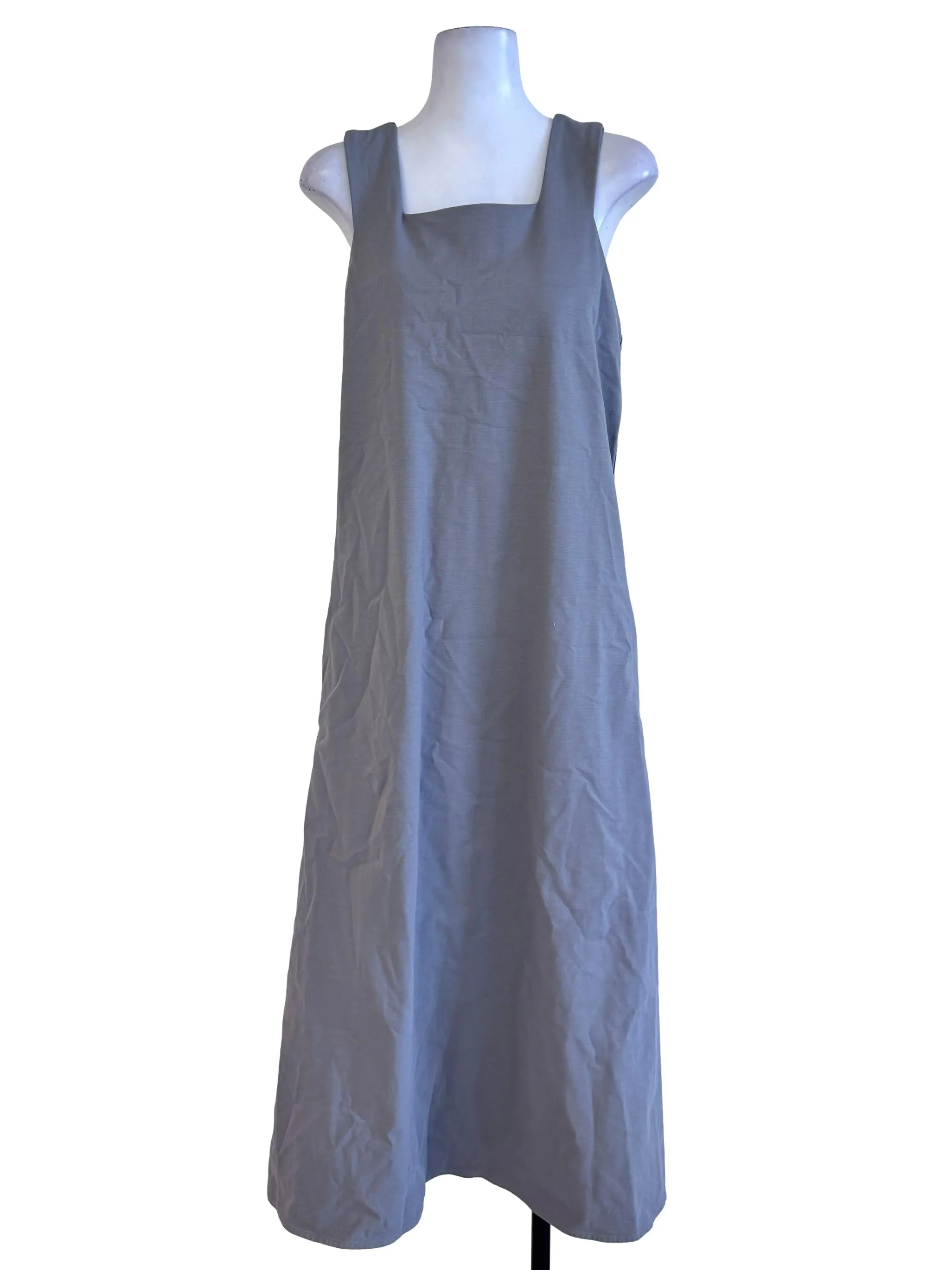Grey Plain Dress