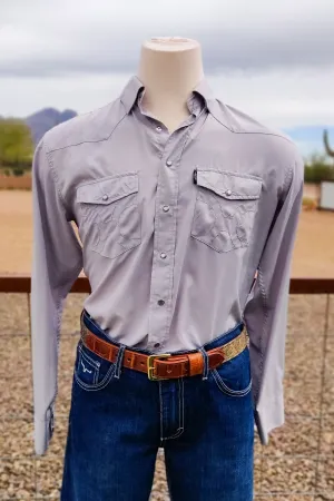 Grey Sol Button Down